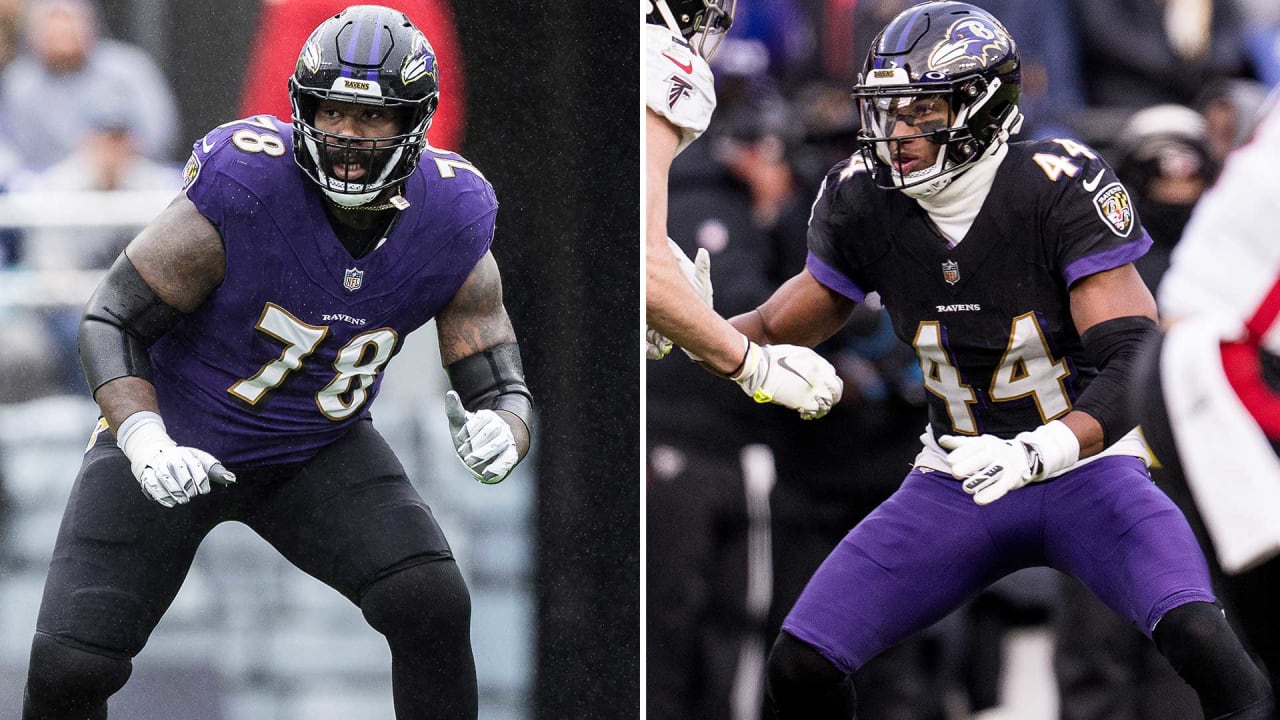 Marlon Humphrey, Ronnie Stanley, Odell Beckham Jr. Active vs. Steelers