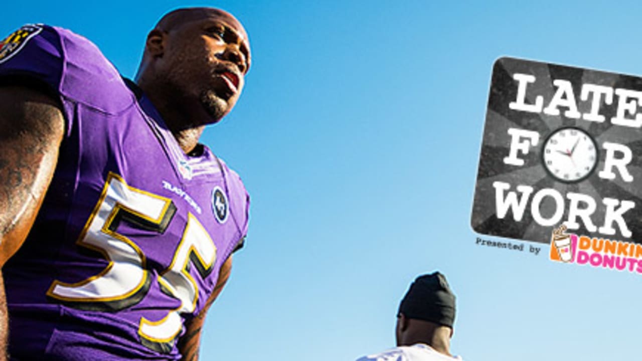 Late For Work 10/17: Terrell Suggs Has Torn Biceps, But Wants To