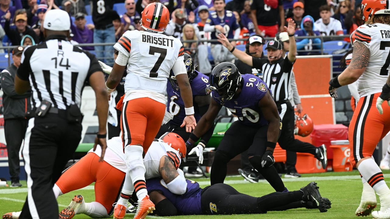 Ravens fall short in the jungle as goal-line fumble propels