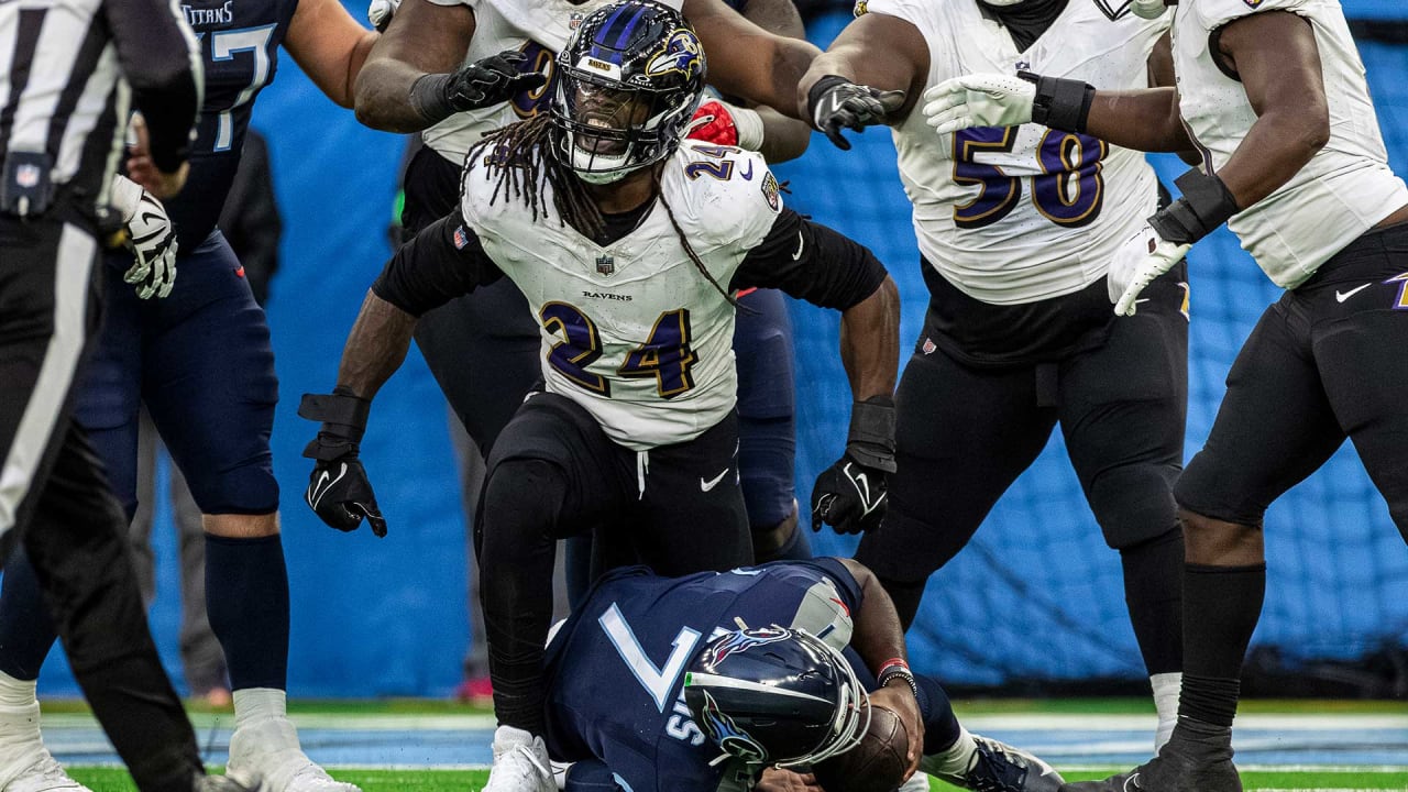 Watch Every Ravens Sack Through the First Eight Weeks