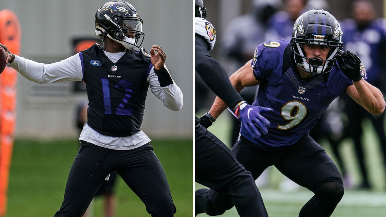 Ravens Elevate Andy Isabella, Anthony Brown for Falcons Game