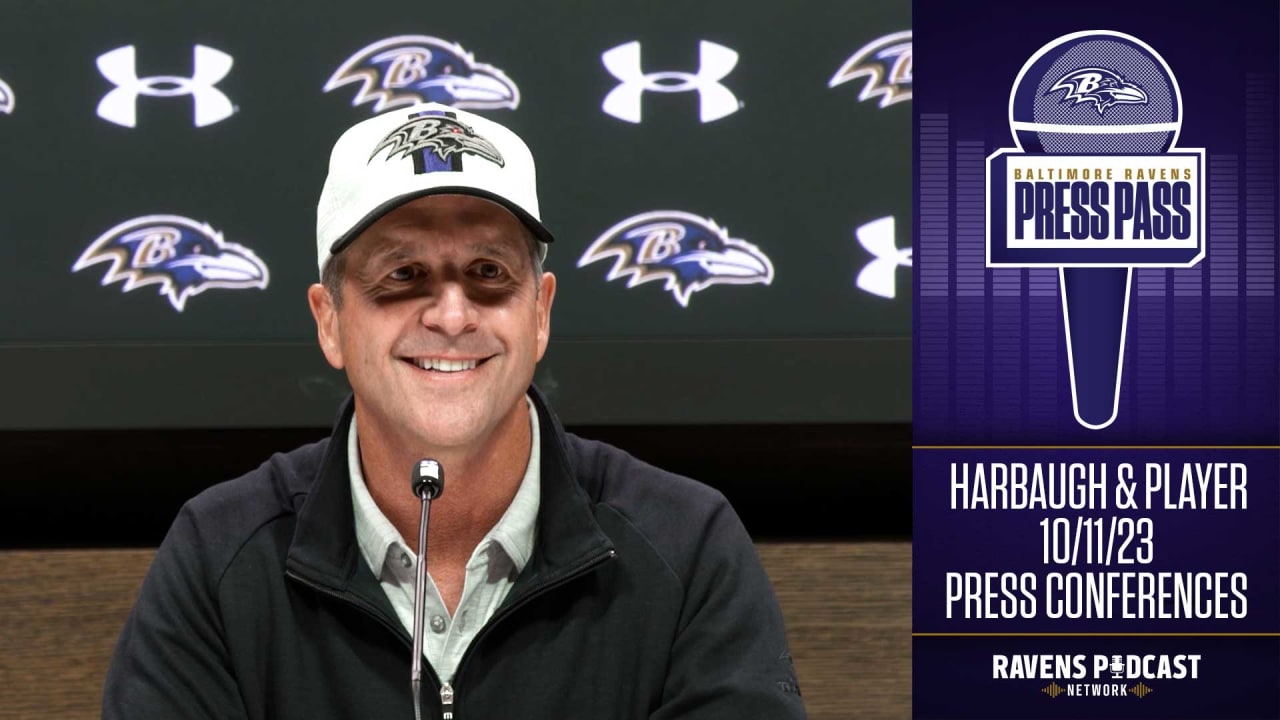 John Harbaugh & Lamar Jackson: Ravens Practice 10/11 Press Conferences