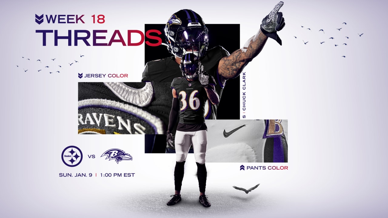 Ravens Break Out Uniform Combo for the First Time in Final Week