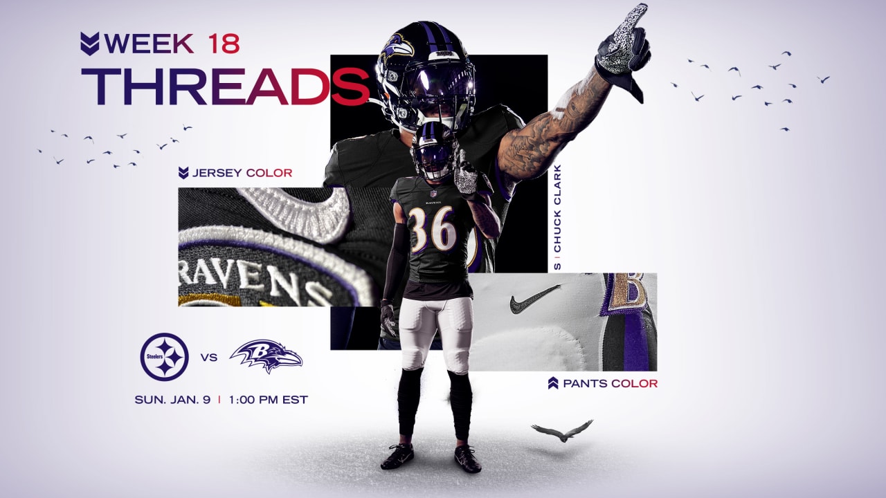 Ravens Wearing a Rare Uniform Combination for 'Monday Night Football'