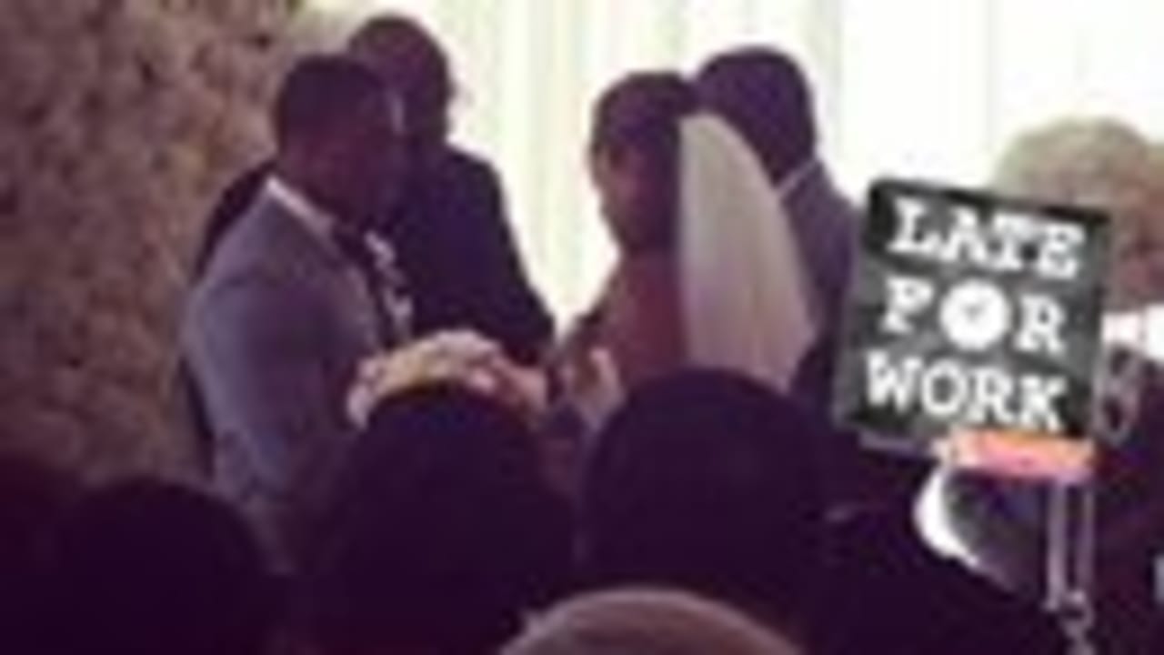 Late For Work 6/30: Ray Rice Celebrates Wedding Ceremony