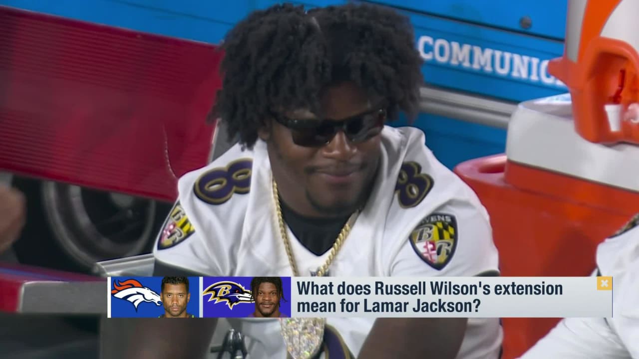 GMFB' reacts to the NFL memo that warns teams to only negotiate with  Baltimore Ravens quarterback Lamar Jackson