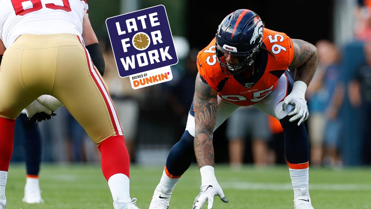 Late for Work 3/30: Von Miller Describes Derek Wolfe's Defensive