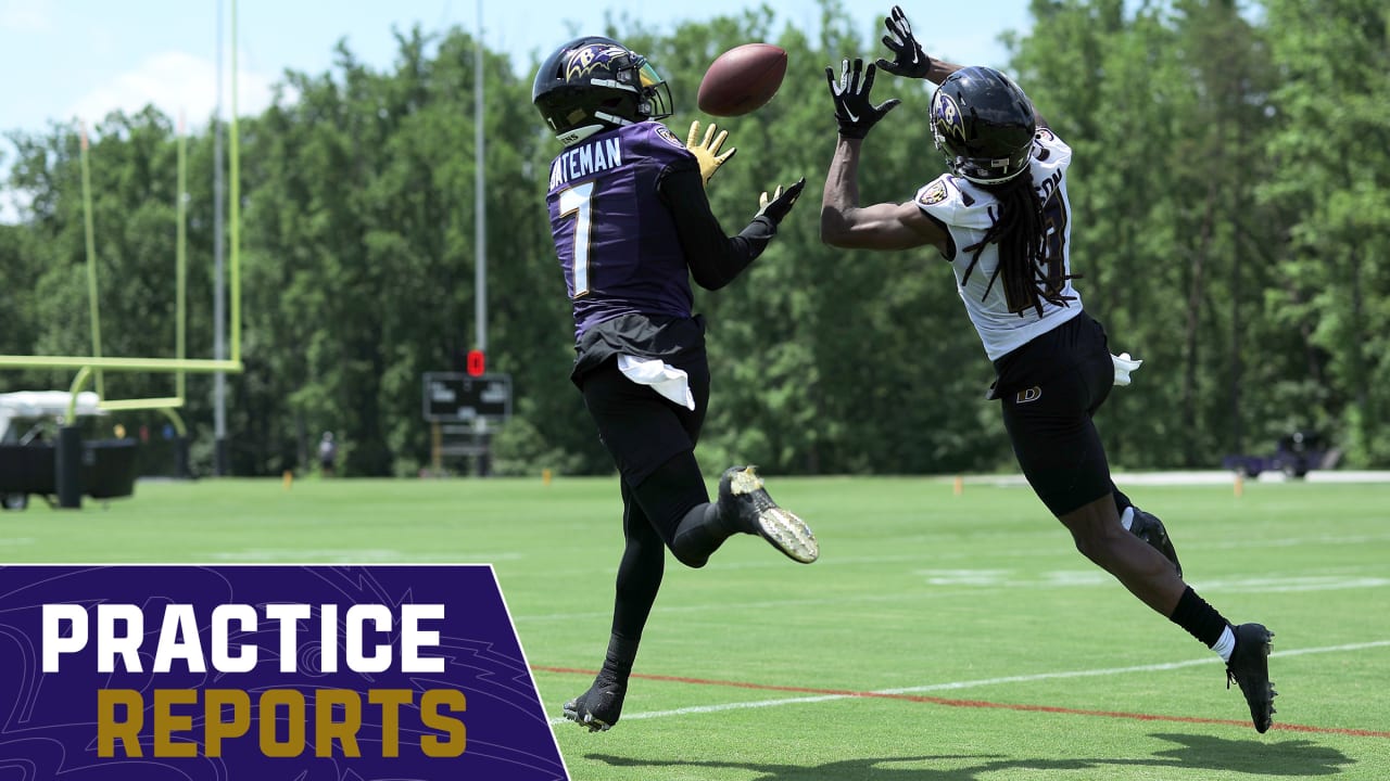 Practice Report: Rashod Bateman Deep Play; 10 Observations From Day 2 of  Ravens Minicamp