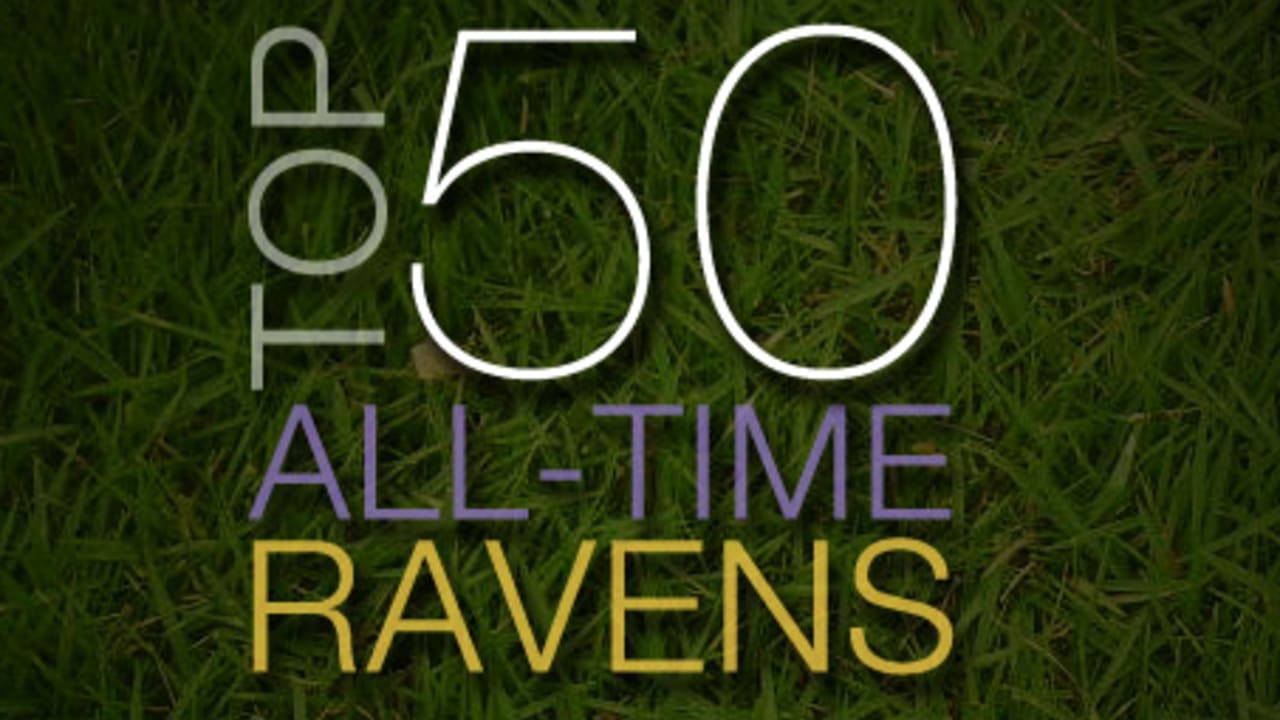 Not in Hall of Fame - Top 50 Baltimore Ravens