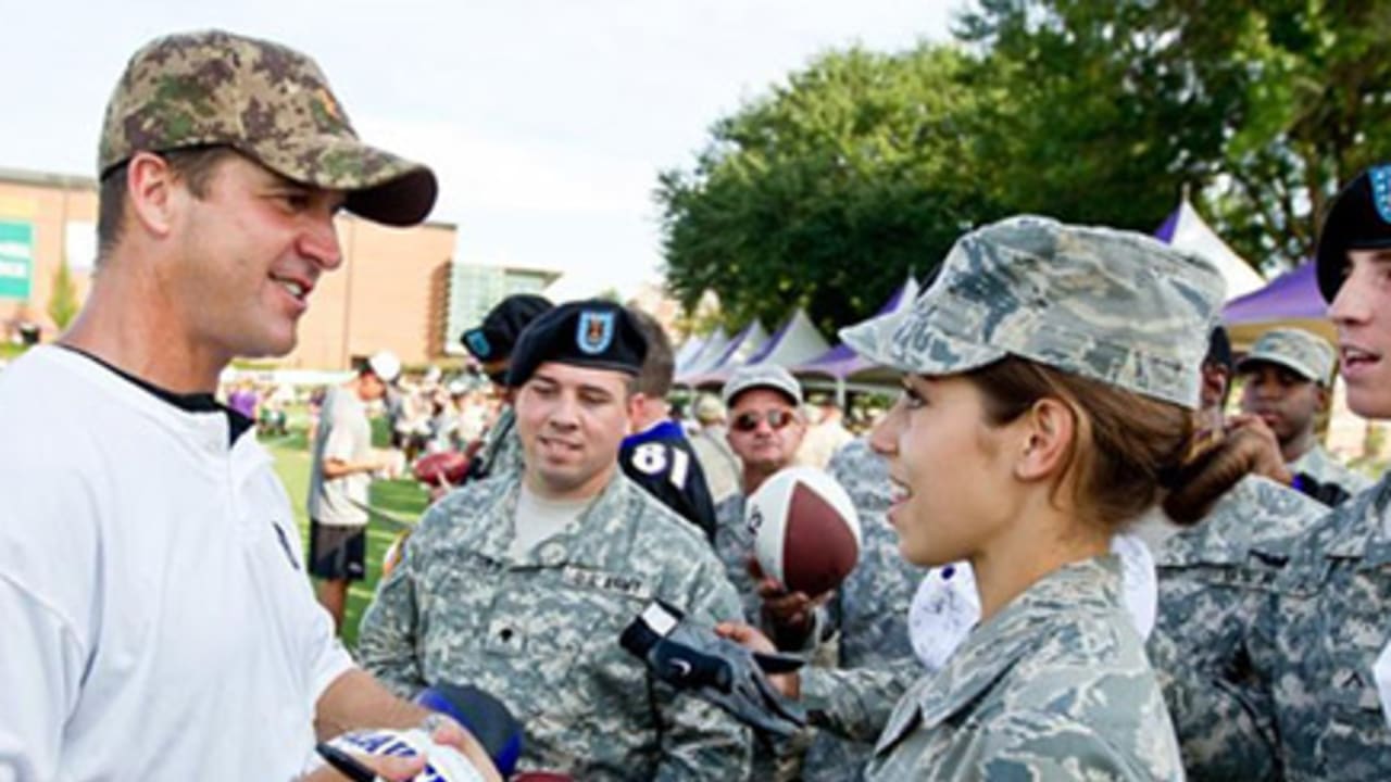 NFL, USAA go camo for military appreciation