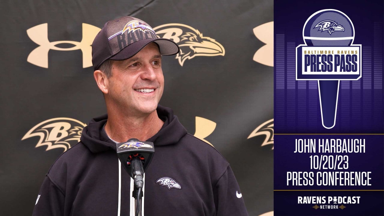 John Harbaugh: Press Conference (10/20)