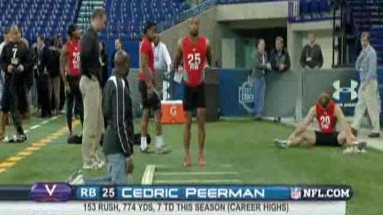 Cedric Peerman Combine Report