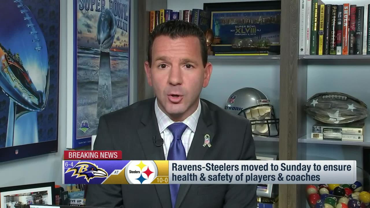 Ravens-Steelers game moved from Thanksgiving to Sunday at 1:15