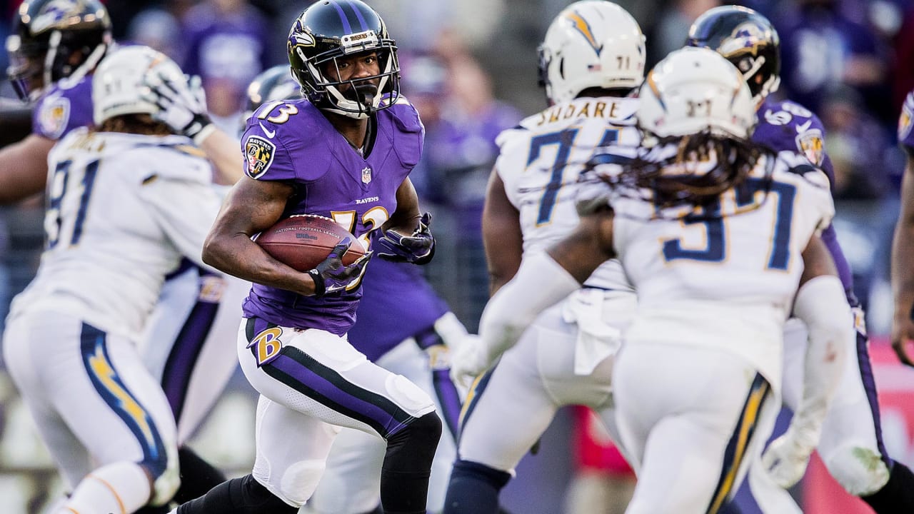 Ravens wide receiver John Brown shining after move from Cardinals