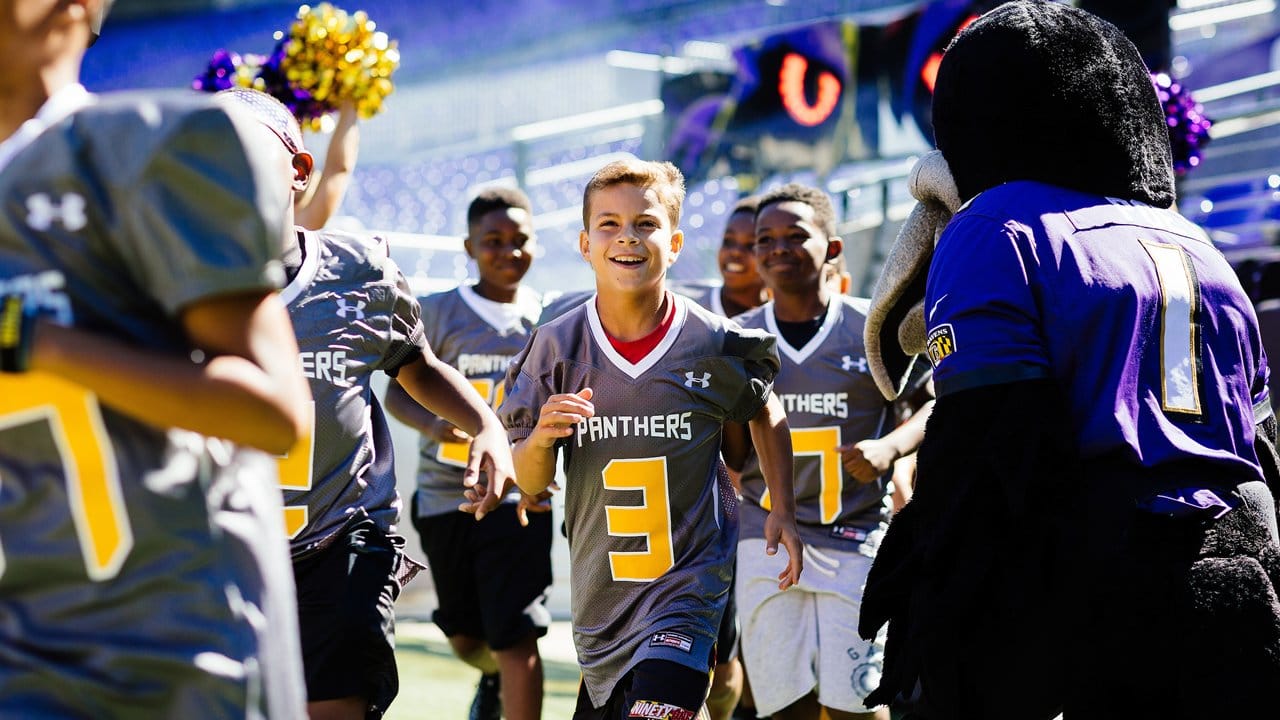 Ravens Provide Youth Football Grants