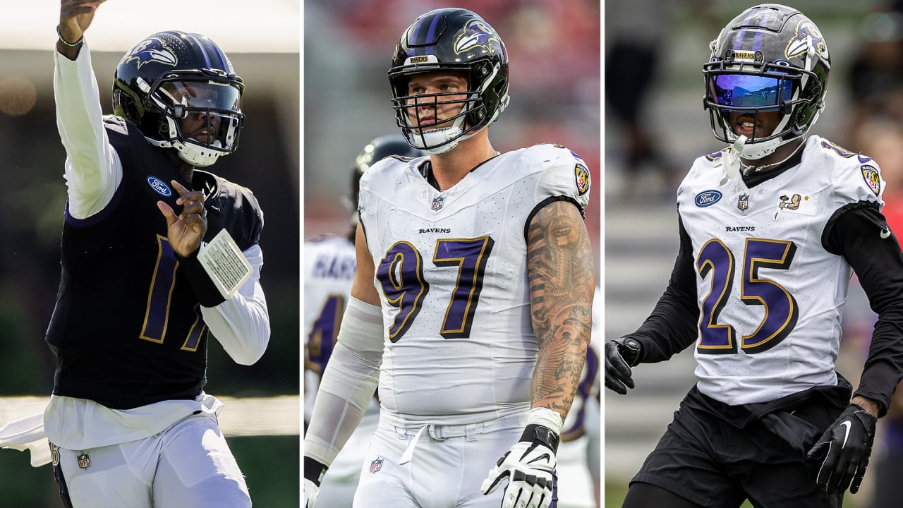 Josh Johnson, Kevon Seymour i Brent Urban dołączyli do 53-osobowego składu, a Ravens wysłali trzech do kontuzjowanych rezerw