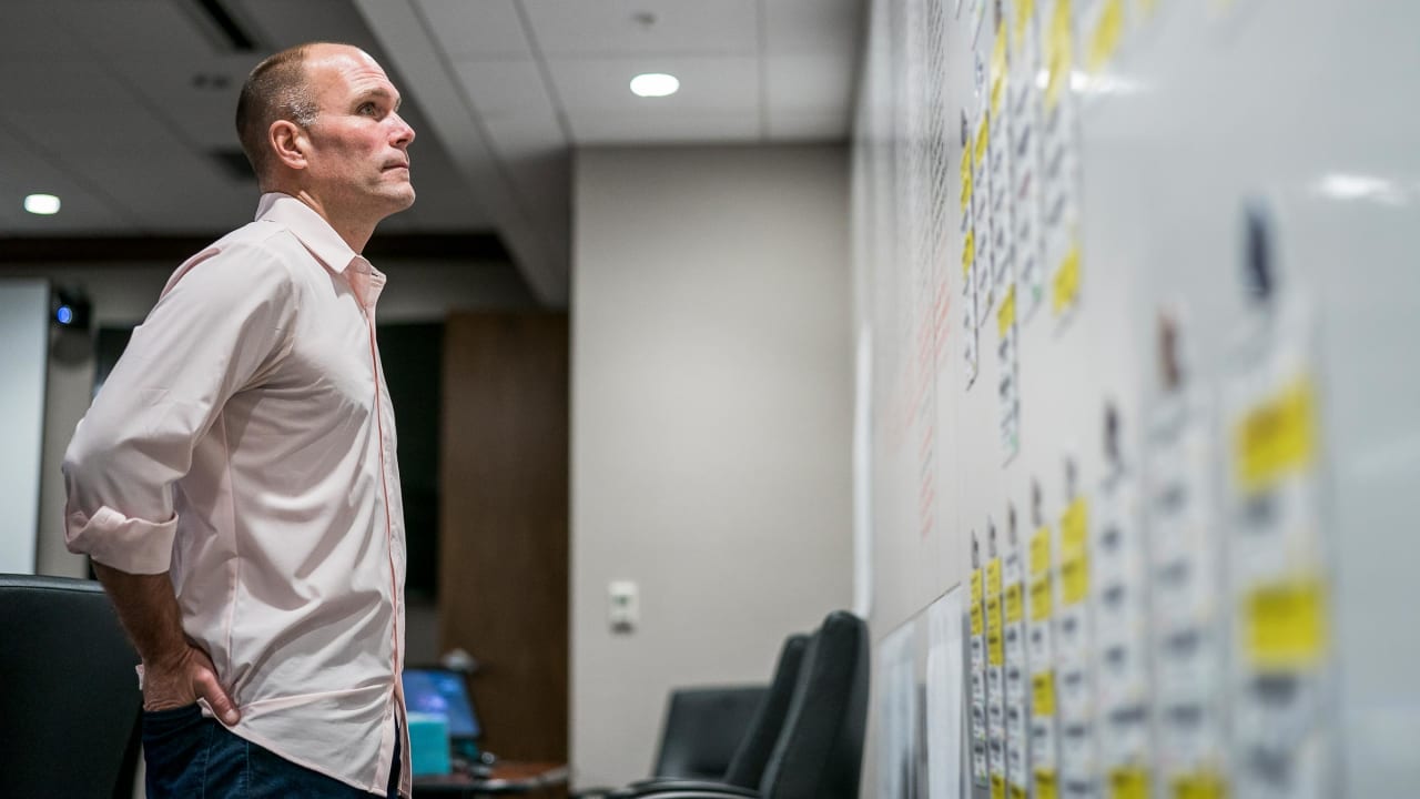 Eric DeCosta's Draft Room Tour