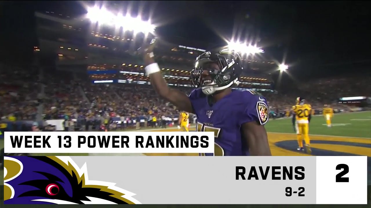 Power Rankings Week 13