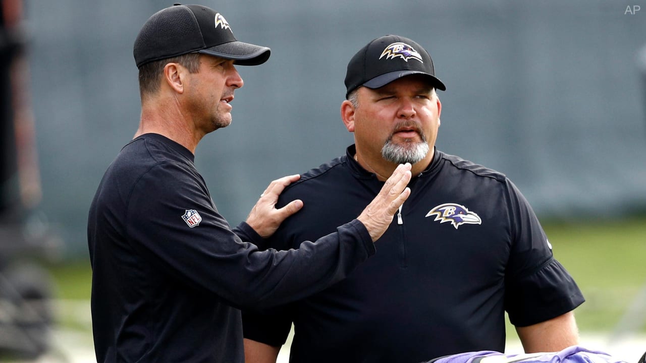 Ravens HC John Harbaugh: Greg Roman 'One Of The Best Play-Callers