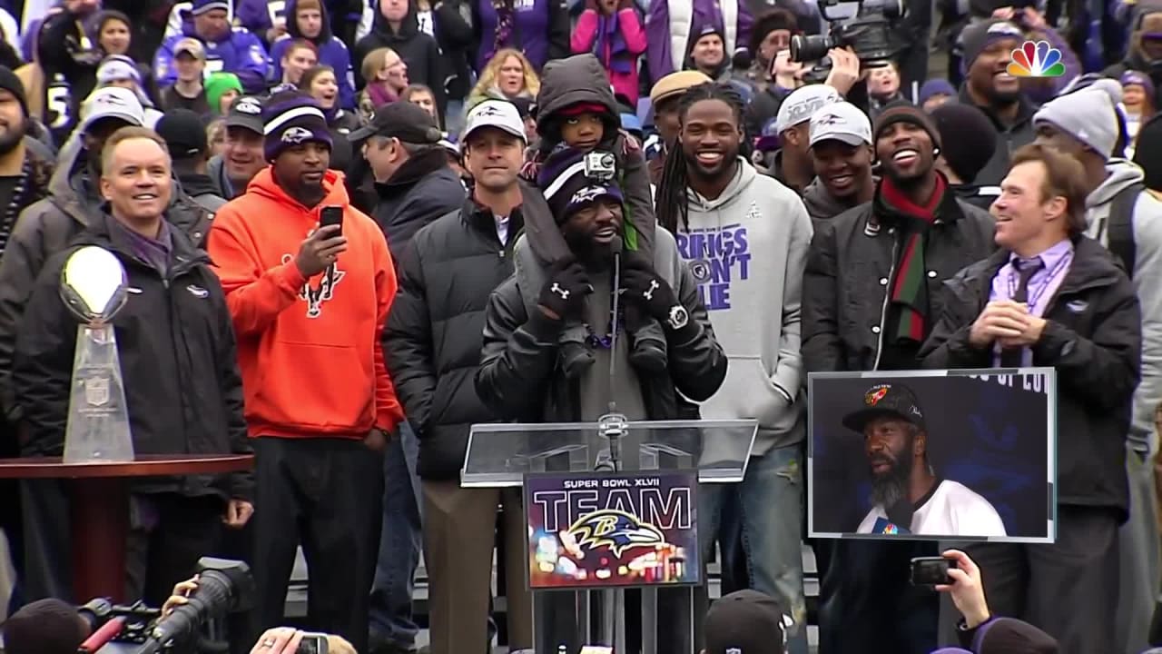 Ed Reed Looks Back on His Epic Super Bowl XLVII Parade Speech