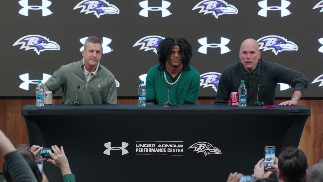 Full Lamar Jackson Contract Extension Press Conference