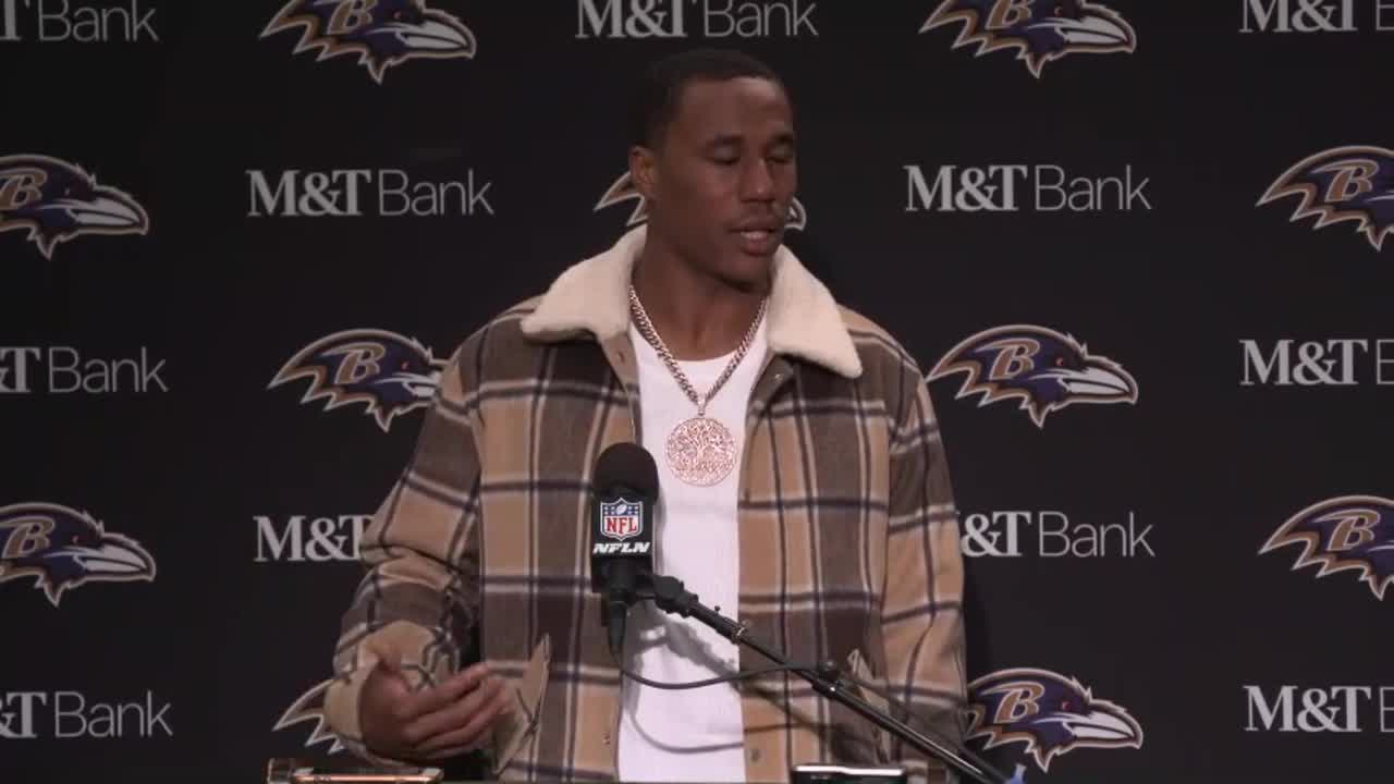 Oakland native Marcus Peters gets 67-yard pick-6 in debut with Ravens