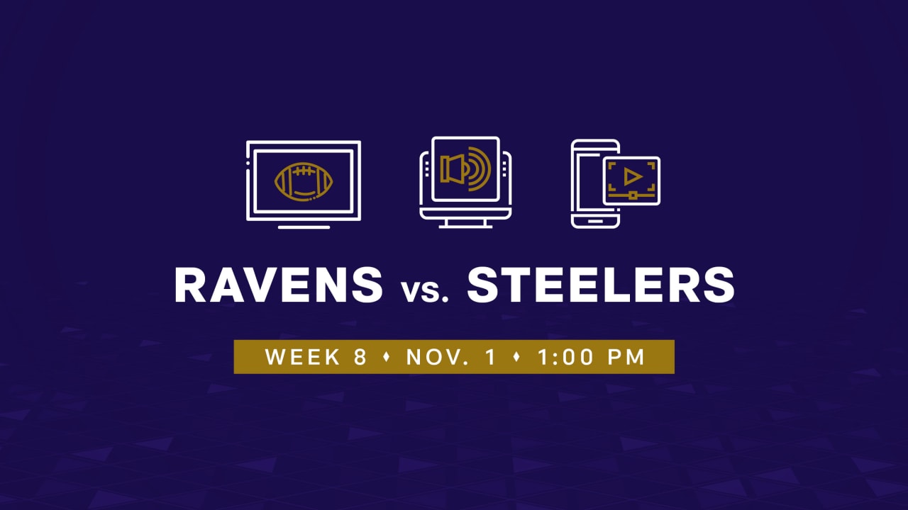 ravens vs steelers 2022 schedule