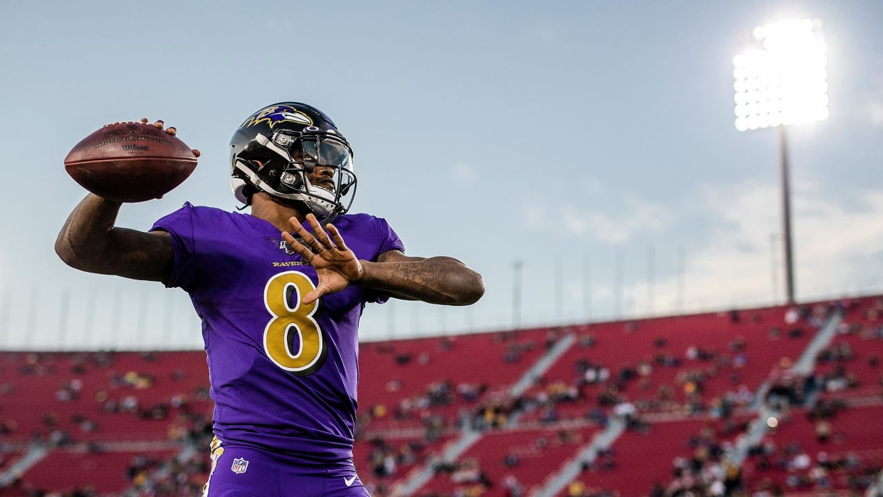 Baltimore Ravens Quarterback Lamar Jackson 8 Editorial Stock Photo - Stock  Image