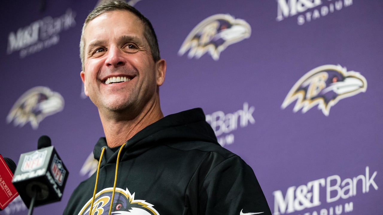 Baltimore Ravens sign head coach John Harbaugh to 3-year extension 