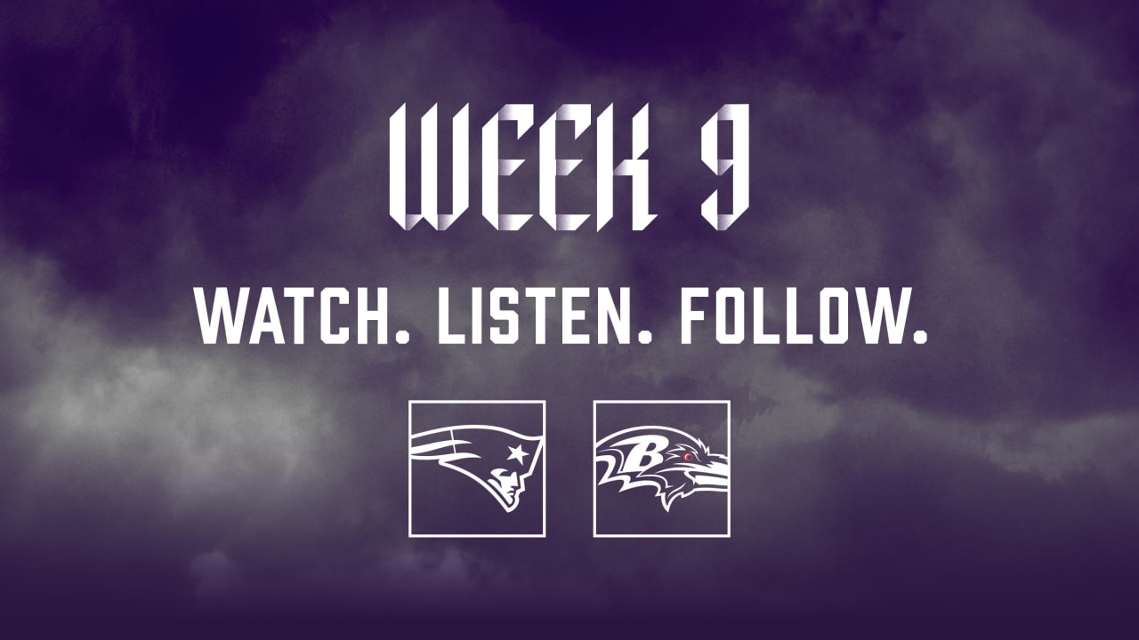 Kijk Ravens @ Patriots Live Stream