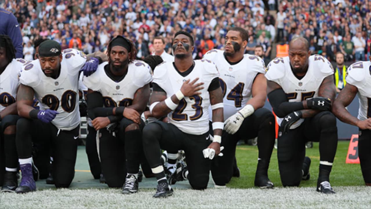 Ravens, Jaguars kneel in first game since President Trump called for  players to be fired