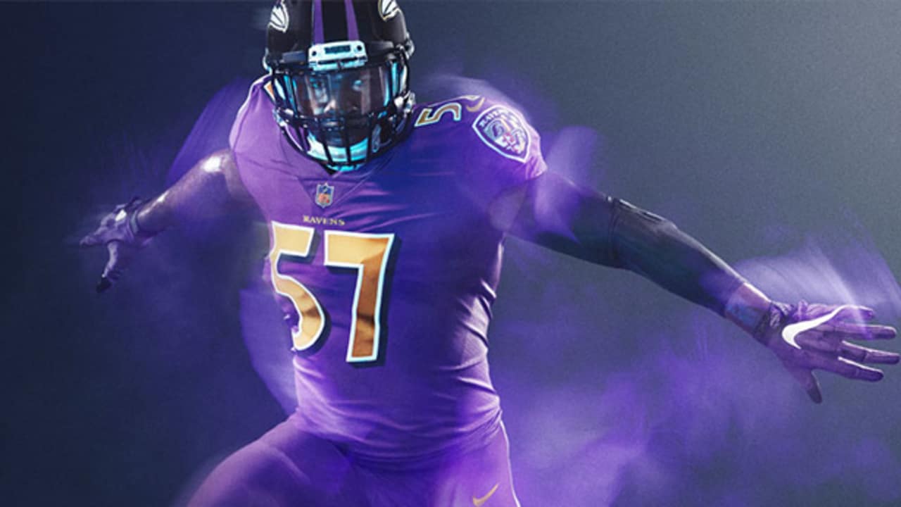 ravens purple and gold jersey