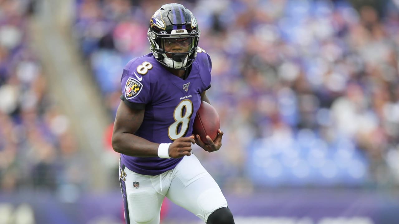 Lamar Jackson, Ravens run past Texans