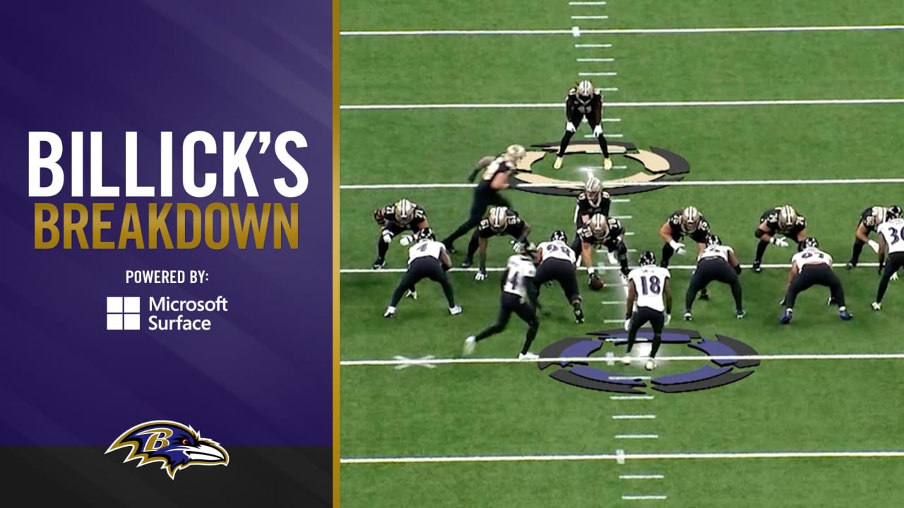 Ravens Eye View Film Breakdown: Week 9 vs. Saints