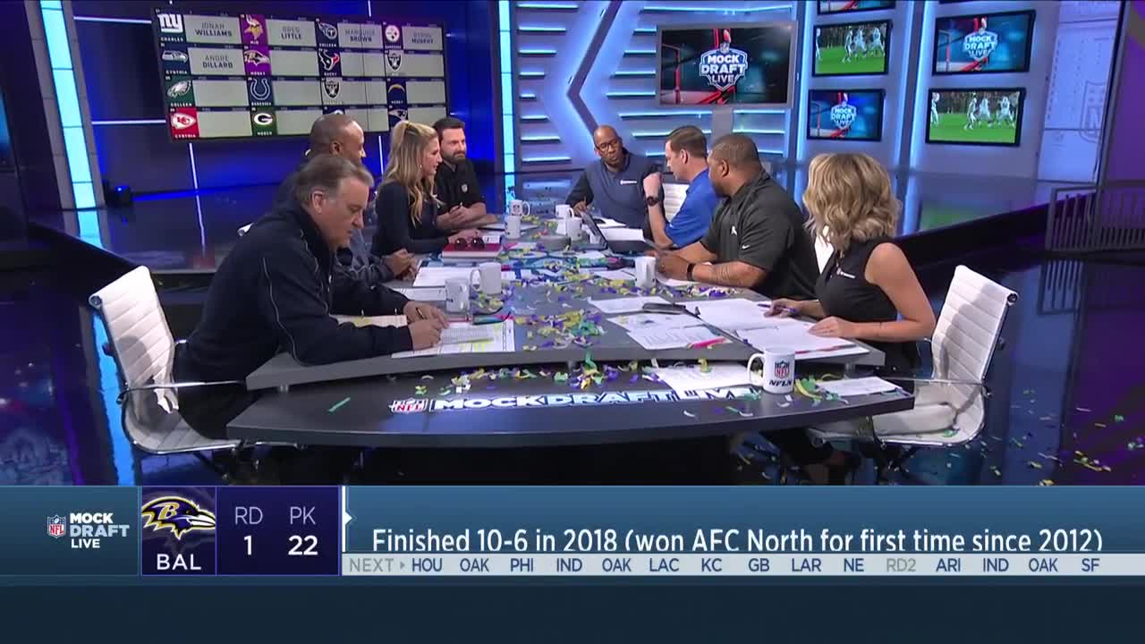 Analyst Criticized for Ravens' Pick in 'Mock Draft Live'