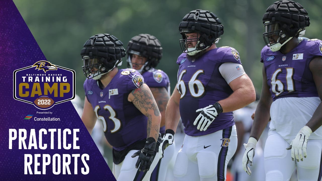 Day 1 Ravens Training Camp Observations 2022