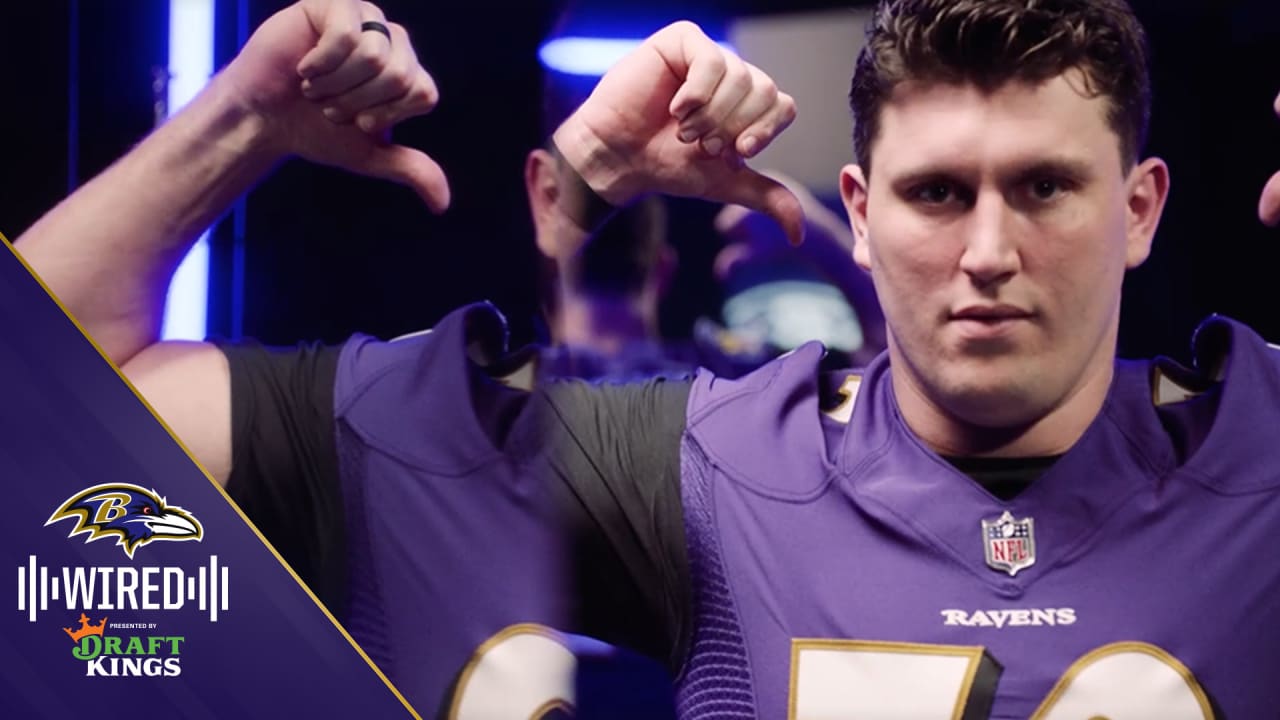 Baltimore Ravens rookie punter Jordan Stout rocking the Raps cap after a  win on Monday Night Football : r/torontoraptors