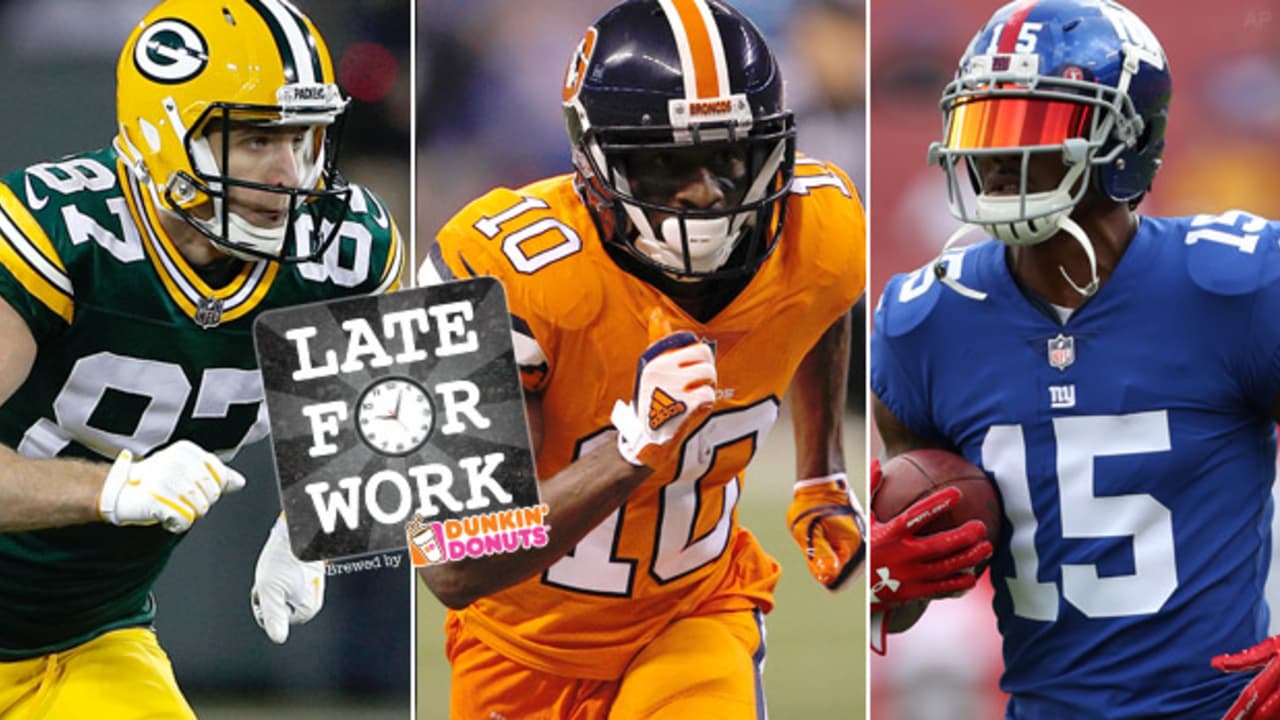 Late for Work 2/15 Thirteen HighProfile Receivers That Could Be