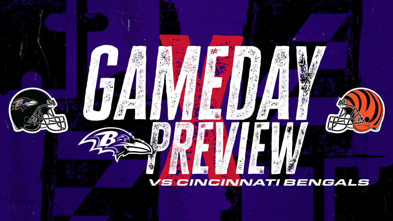 Gameday Preview Ravens vs. Bengals, WildCard Playoffs