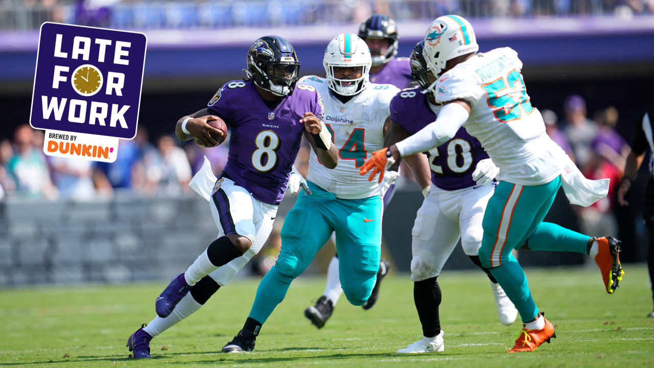 Media Reacts to Ravens' Late-Game Collapse vs. Dolphins