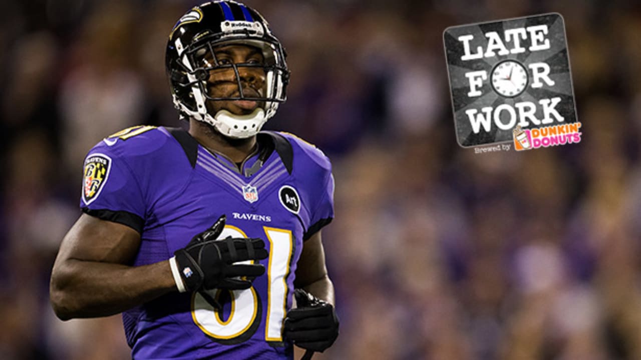 Late For Work 3 14 Remember Anquan Boldin Wanted To Retire A Raven Maybe He Still Can