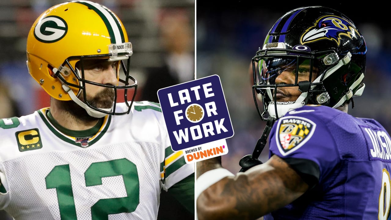 Late for Work 8/13: Aaron Rodgers Gives His Take on Lamar Jackson