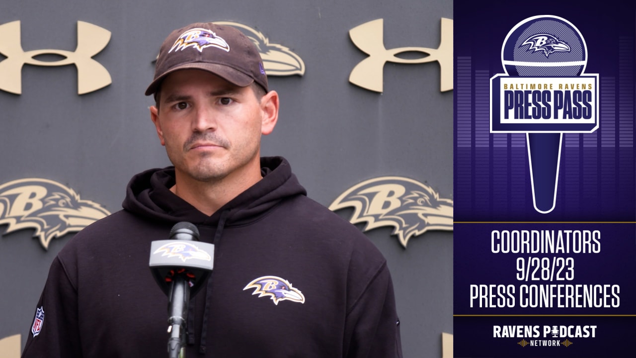 Coordinators: Ravens Practice 9/28 Press Conferences