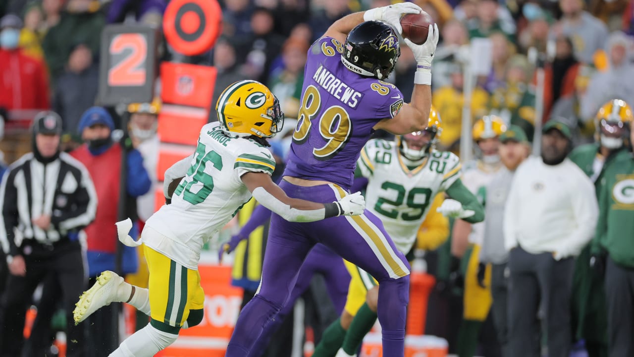 Ravens Tight End Mark Andrews Has a Support Team Watching His Blood Sugar