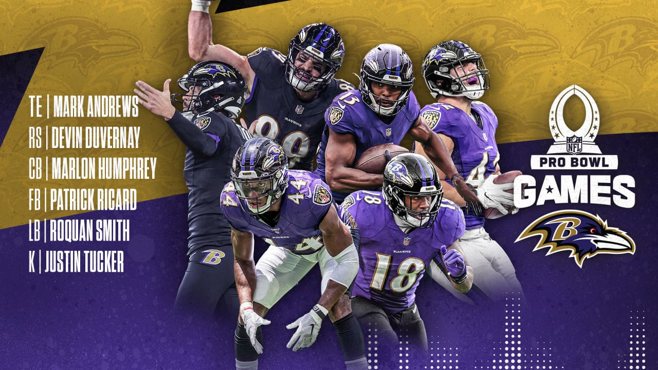Six Ravens Named to Pro Bowl 2023 Roster