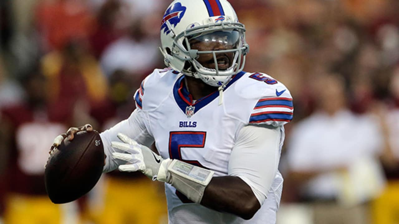 Tyrod Taylor in the new away jerseys 