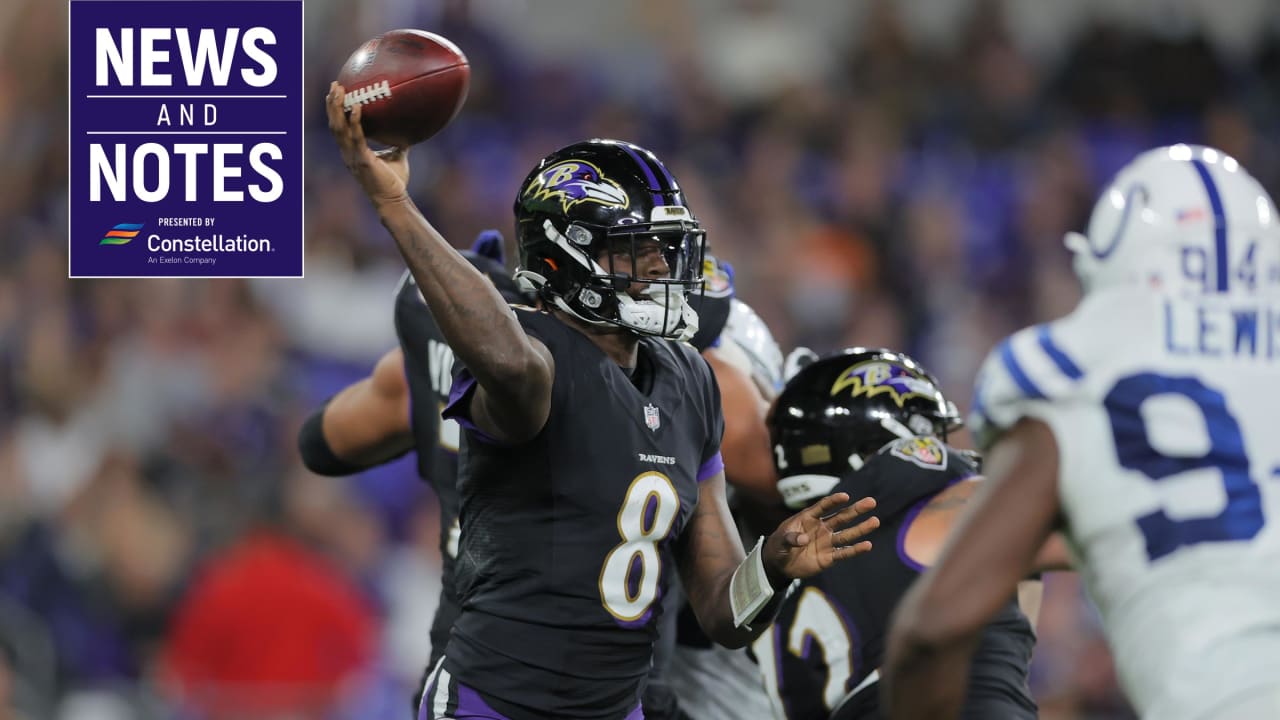 NFL: Lamar Jackson leads Ravens back to overtime win over Colts - Los  Angeles Times