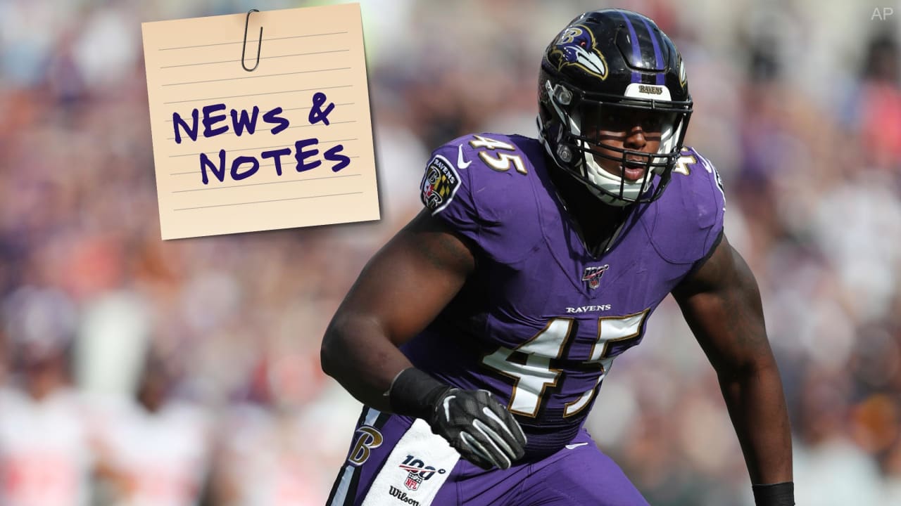 Ravens FB Patrick Ricard reacts to G Ben Powers' massive deal with Broncos