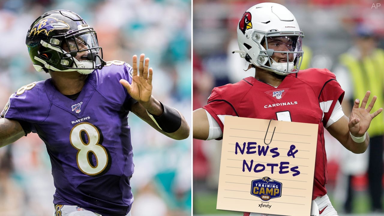 Lamar Jackson, Kyler Murray will not play in Ravens-Cardinals preseason game  this weekend 