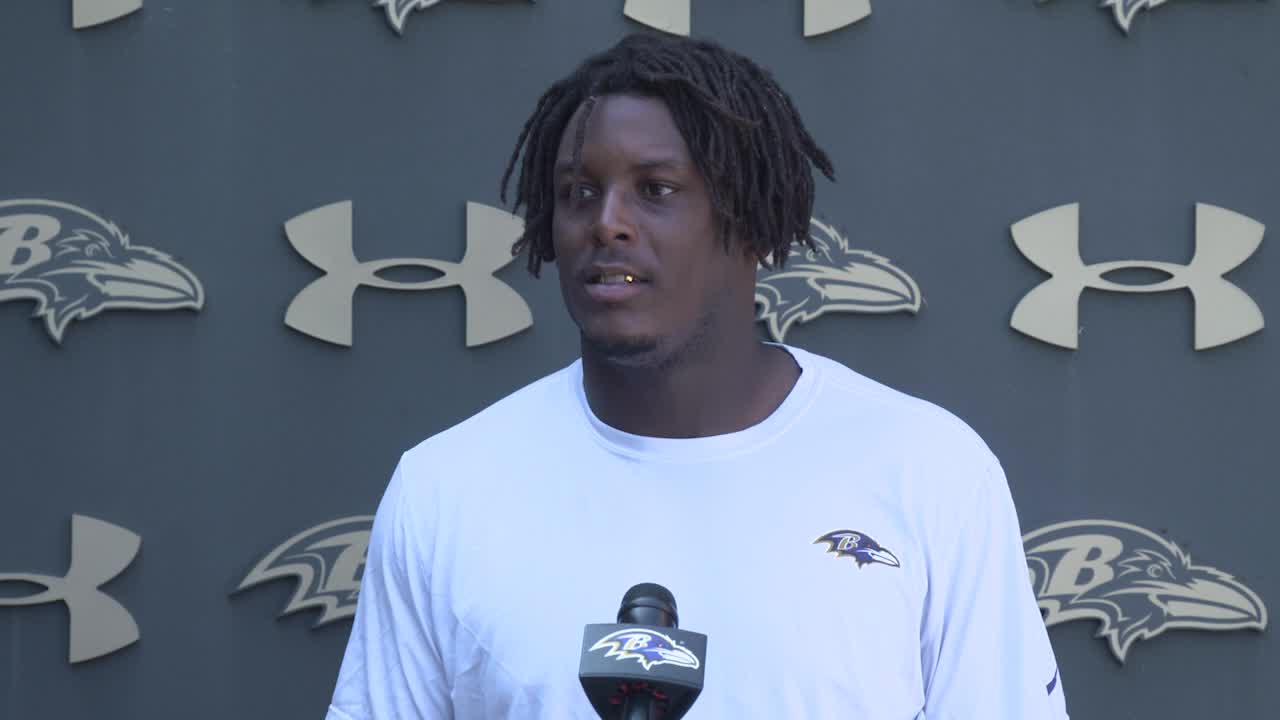 Ravens standout rookie linebacker Odafe Oweh on being labeled a  pass-rusher: I hate that. I don't like doing that, so I try to make sure  I'm good on every [facet of my